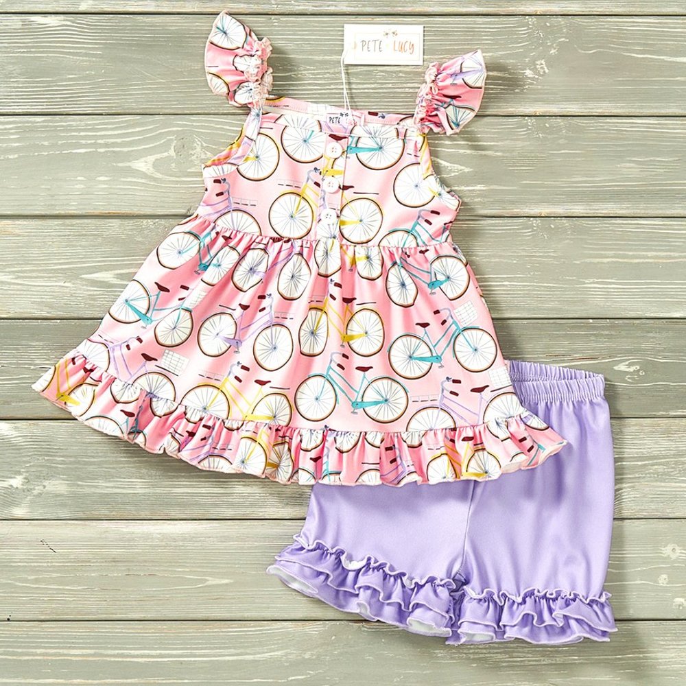 Vintage Bike Short Set by Pete + Lucy